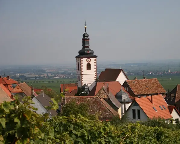 Ansicht von Weyher in der Pfalz