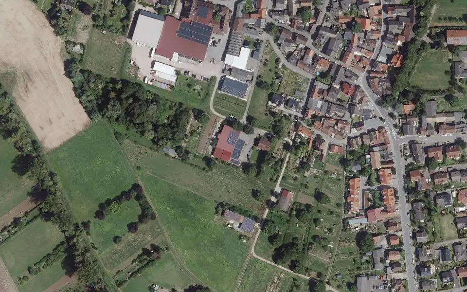 Luftbild der Umgebung von Glöckner in Stadecken-Elsheim