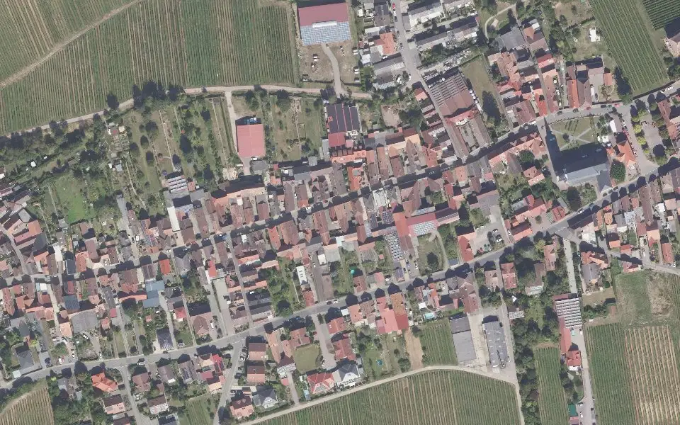 Luftbild der Umgebung von Klimm in Edesheim
