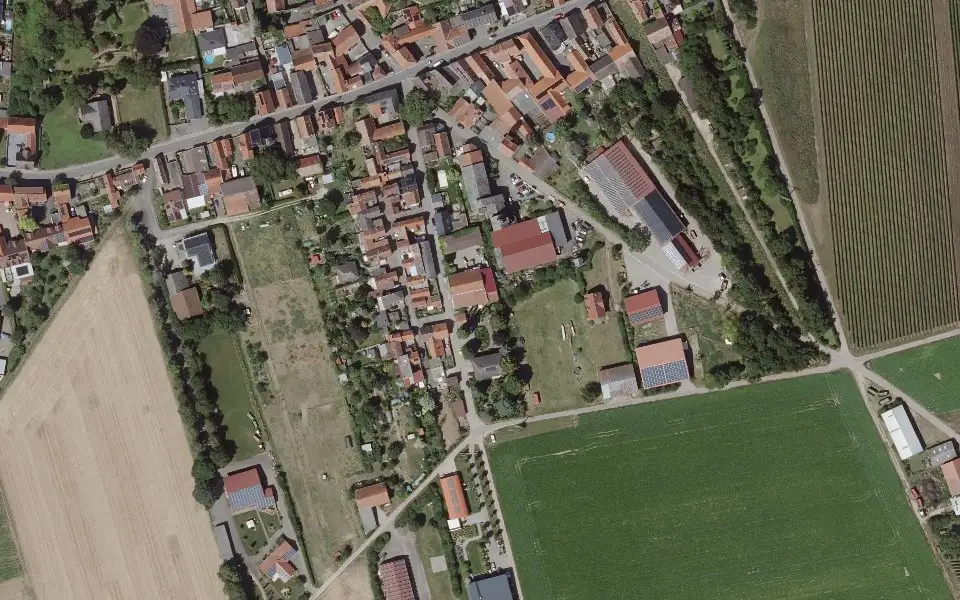 Luftbild der Umgebung von Listmann in Dorn-Dürkheim