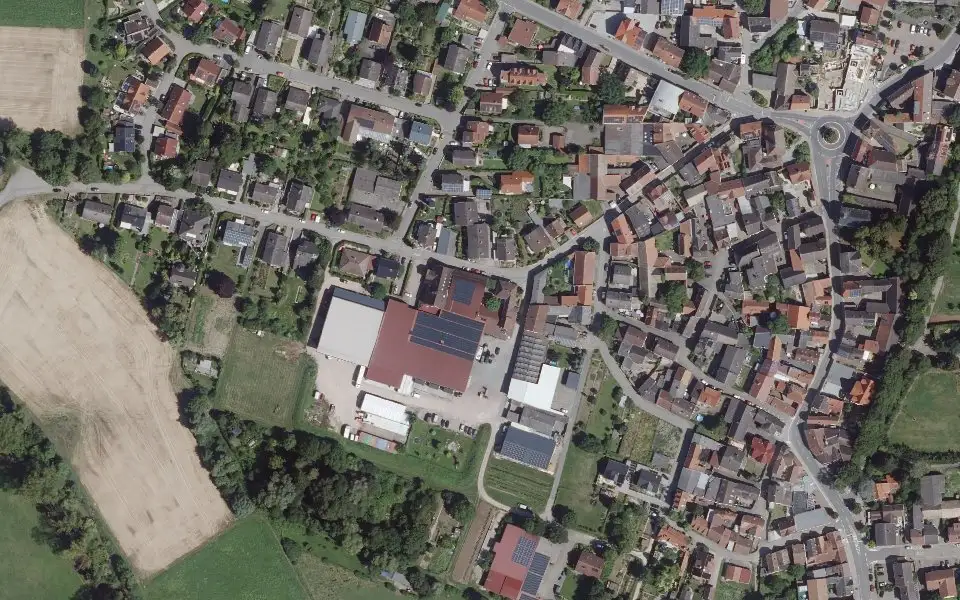Luftbild der Umgebung von Mengel-Eppelmann in Stadecken-Elsheim