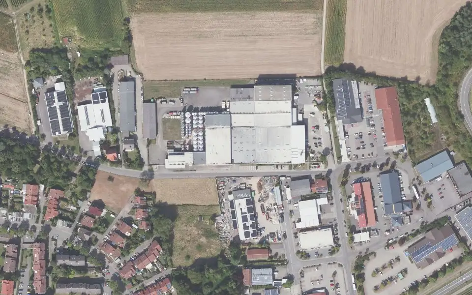 Luftbild mit der Einzellage Altenberg