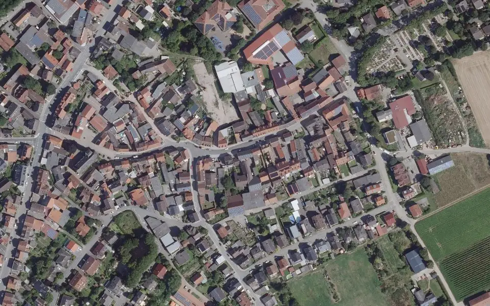 Luftbild der Umgebung von Obst- und Weinbau Andreas Eckert in Klein-Winternheim
