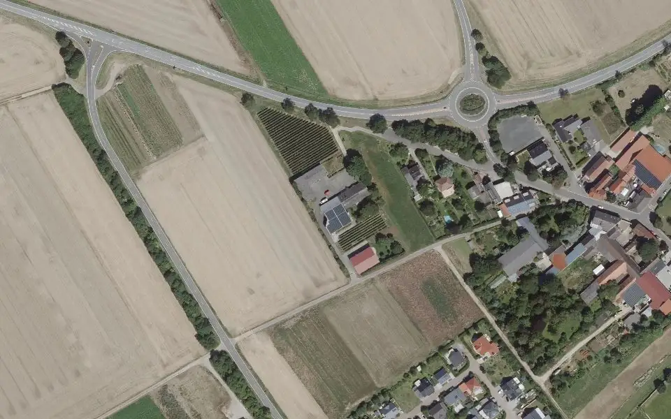Luftbild mit der Einzellage Doktor