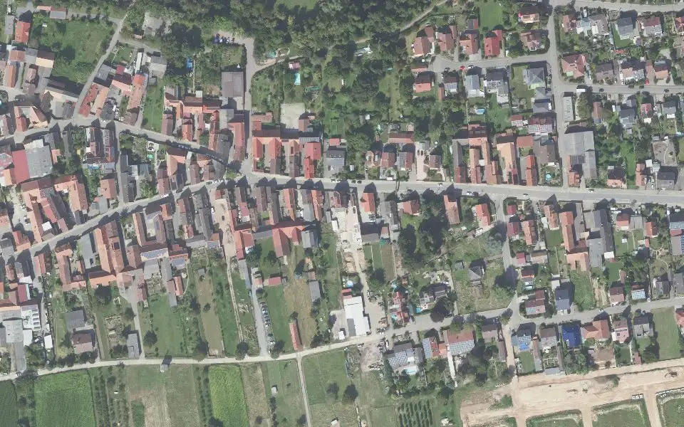 Luftbild der Umgebung von Weingut Bitzel in Winden