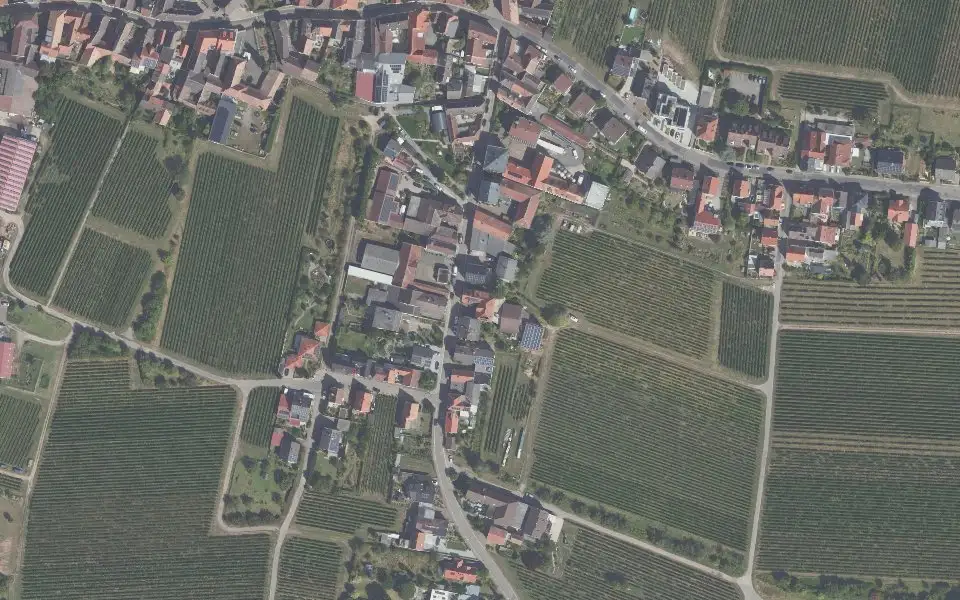 Luftbild der Umgebung von Weingut Döring in Neustadt an der Weinstraße