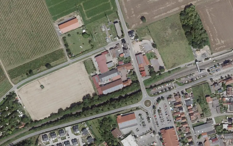 Luftbild mit der Einzellage Rheingrafenberg
