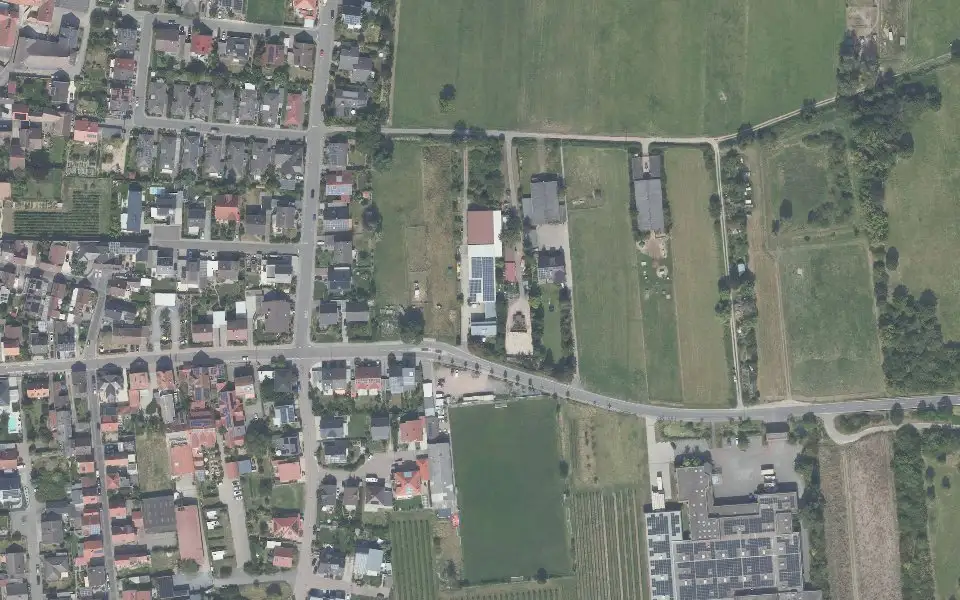 Luftbild der Umgebung von Weingut Michael Andres in Ruppertsberg
