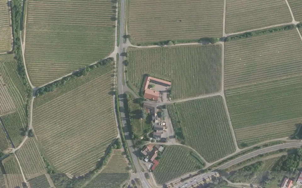 Luftbild der Umgebung von Weingut Pfeffingen in Bad Dürkheim