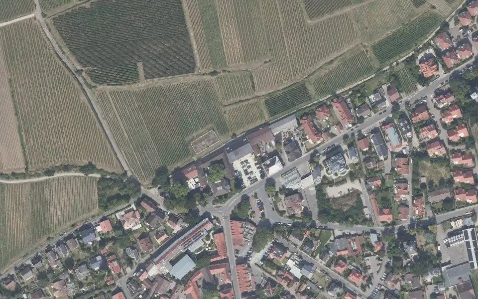 Luftbild der Umgebung von Weingut von Winning in Deidesheim