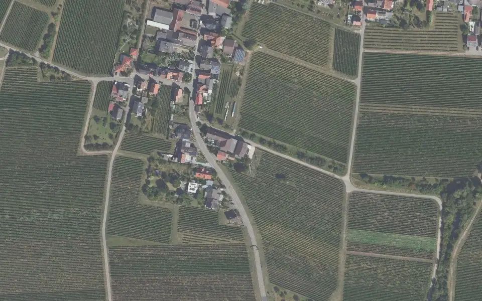 Luftbild der Umgebung von Weingut Zöller in Neustadt an der Weinstraße