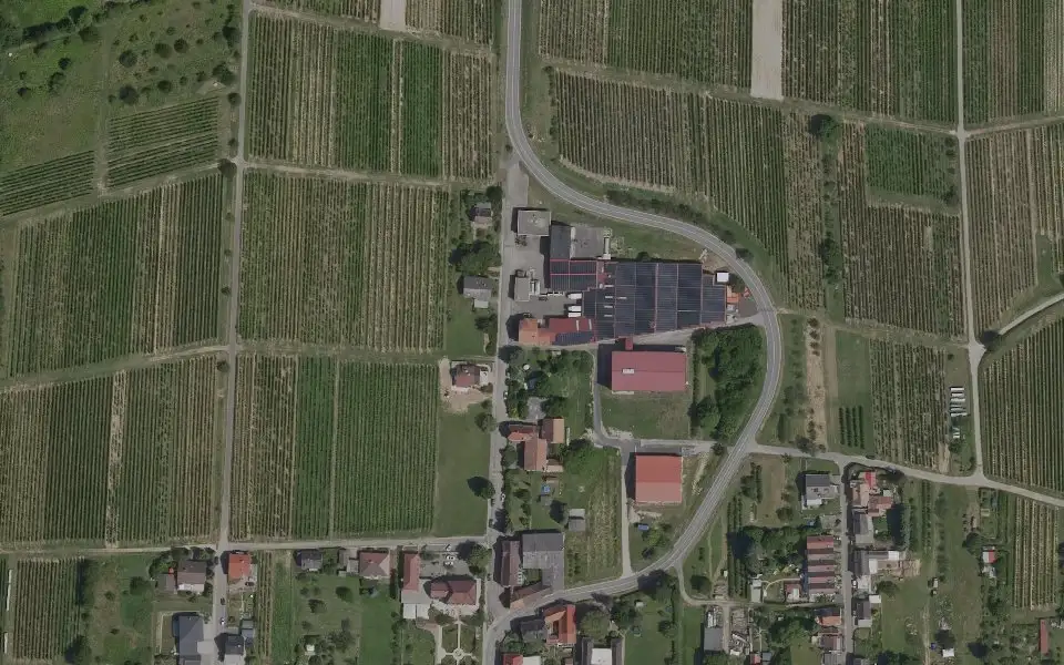 Luftbild mit der Einzellage Wonneberg