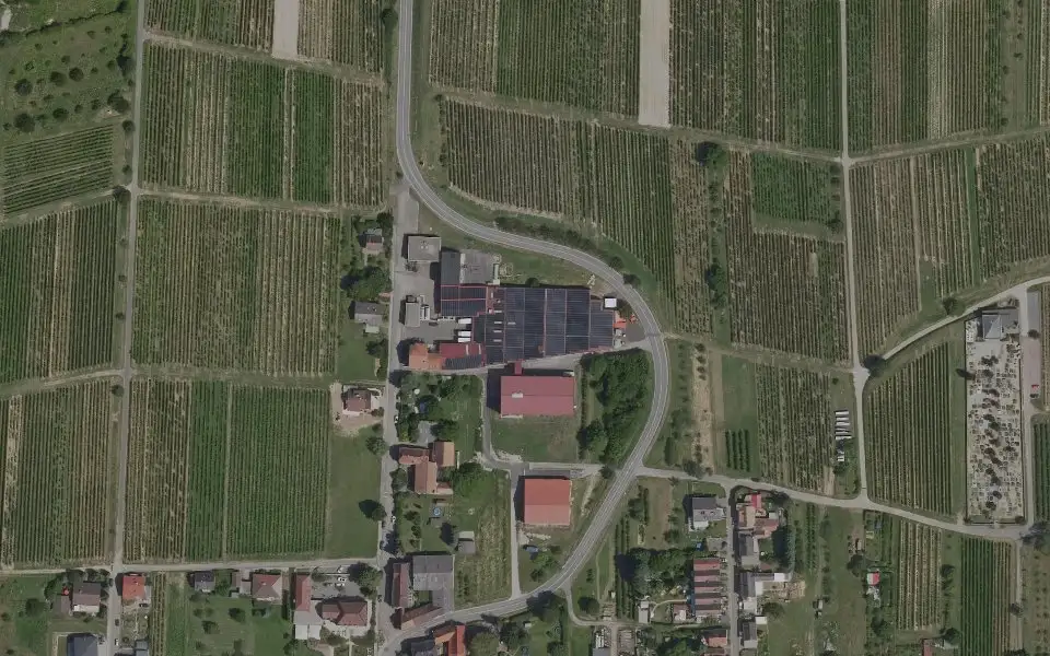 Luftbild der Umgebung von Wissing in Oberotterbach